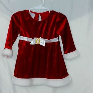 Little Wonders Christmas dress Sz 12 months